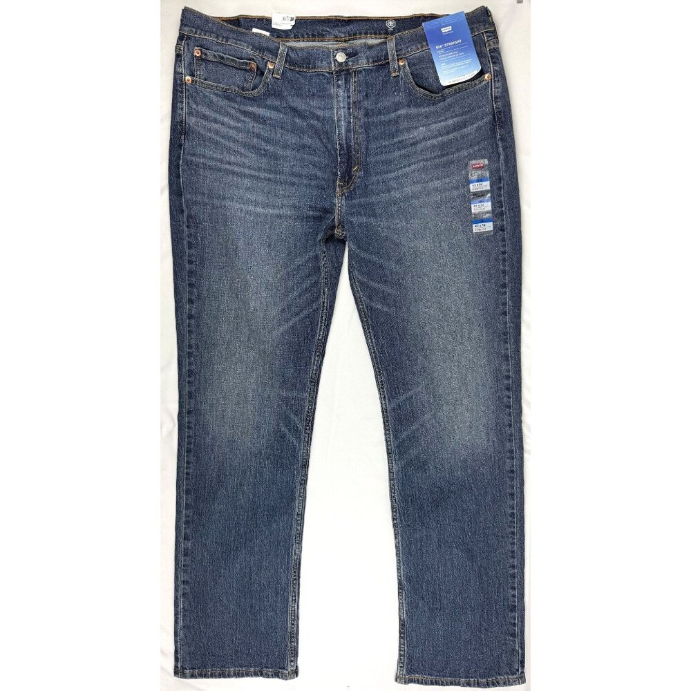 NWT Levis 514 Jeans Mens 40x32 Straight Leg Stretch Denim Mid Rise Classic Pants